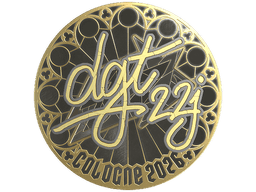Sticker | dgt (Gold) | Cologne 2026
