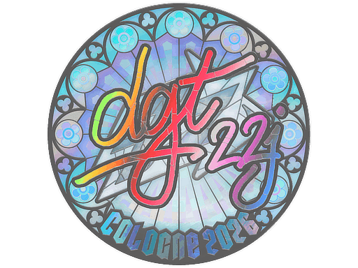 Sticker | dgt (Holo) | Cologne 2026