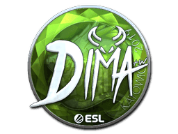 Sticker | Dima (Foil) | Katowice 2019