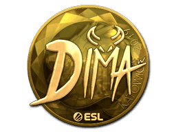 Sticker | Dima (Gold) | Katowice 2019