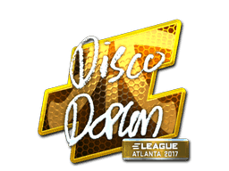 Sticker | disco doplan (Foil) | Atlanta 2017