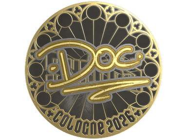 Sticker | doc (Gold) | Cologne 2026