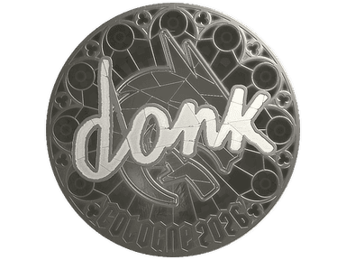 Sticker | donk (Foil) | Cologne 2026