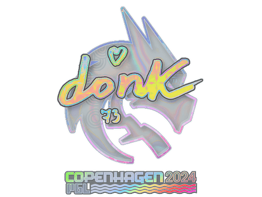 Sticker | donk (Holo) | Copenhagen 2024