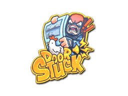 Sticker | Door Stuck (Foil)