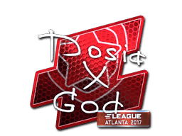 Sticker | Dosia (Foil) | Atlanta 2017