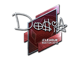 Sticker | Dosia (Foil) | Boston 2018