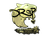 Sticker | drop (Gold) | Antwerp 2022
