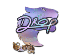 Sticker | drop (Holo) | Paris 2023