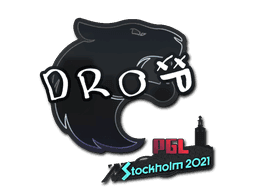 Sticker | drop | Stockholm 2021