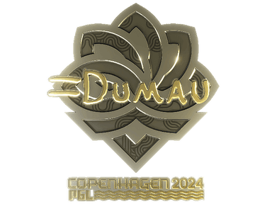 Sticker | dumau (Gold) | Copenhagen 2024
