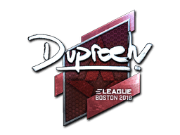 Sticker | dupreeh (Foil) | Boston 2018