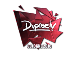 Sticker | dupreeh (Foil) | Cologne 2016