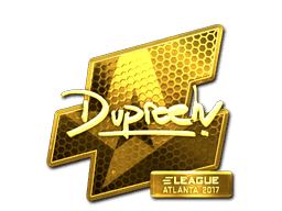 Sticker | dupreeh (Gold) | Atlanta 2017