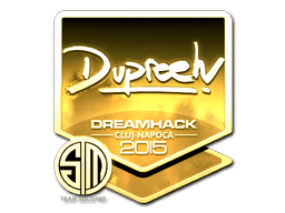 Sticker | dupreeh (Gold) | Cluj-Napoca 2015