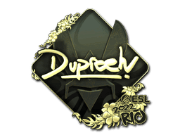 Sticker | dupreeh (Gold) | Rio 2022