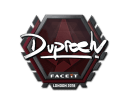 Sticker | dupreeh | London 2018