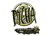 Sticker | dycha (Gold) | Antwerp 2022