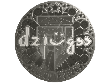 Sticker | dziugss (Foil) | Cologne 2026