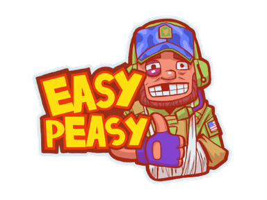 Sticker | Easy For Ricksaw