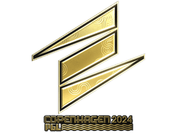 Sticker | ECSTATIC (Gold) | Copenhagen 2024