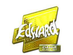 Sticker | Edward (Foil) | Atlanta 2017