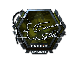 Sticker | Edward (Foil) | London 2018