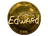 Sticker | Edward (Gold) | Katowice 2019