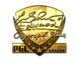 Sticker | Edward (Gold) | Krakow 2017