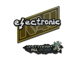 Sticker | electronic | Antwerp 2022