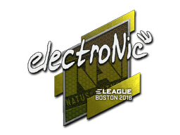 Sticker | electronic | Boston 2018