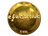 Sticker | electronic (Gold) | Katowice 2019