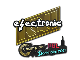 Sticker | electroNic | Stockholm 2021