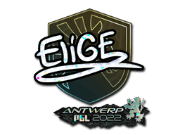 Sticker | EliGE (Glitter) | Antwerp 2022