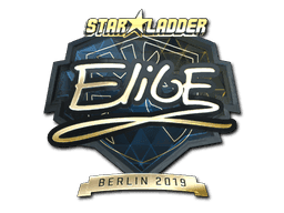 Sticker | EliGE (Gold) | Berlin 2019