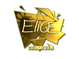 Sticker | EliGE (Gold) | Cologne 2016