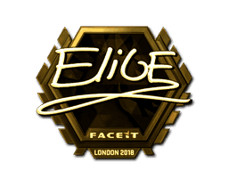 Sticker | EliGE (Gold) | London 2018