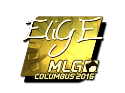 Sticker | EliGE (Gold) | MLG Columbus 2016