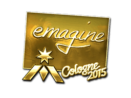 Sticker | emagine (Gold) | Cologne 2015