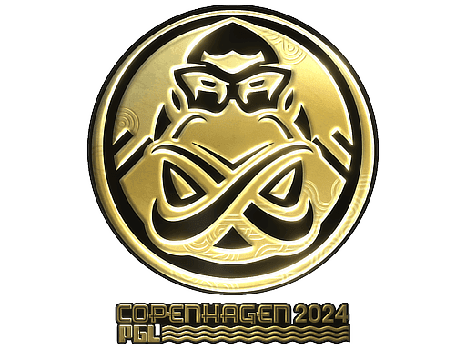 Sticker | ENCE (Gold) | Copenhagen 2024