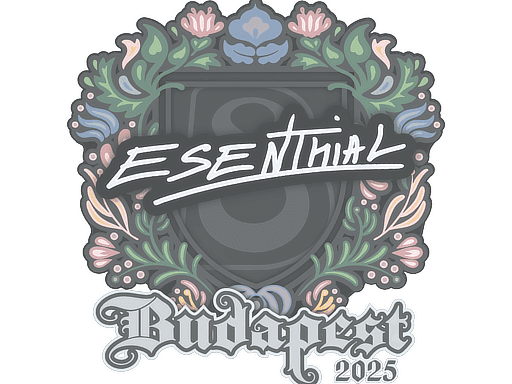 Sticker | esenthial | Budapest 2025