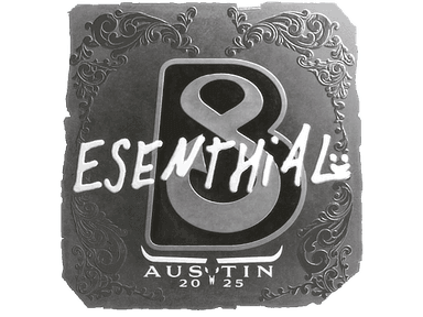 Sticker | esenthial (Foil) | Austin 2025