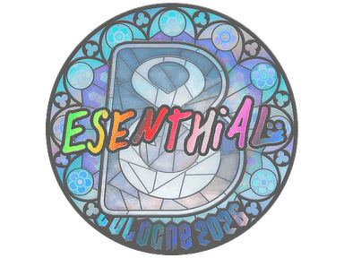 Sticker | esenthial (Holo) | Cologne 2026