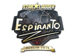 Sticker | EspiranTo (Gold) | Berlin 2019