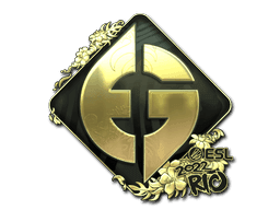 Sticker | Evil Geniuses (Gold) | Rio 2022