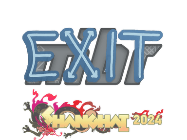 Sticker | exit | Shanghai 2024