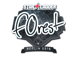 Sticker | f0rest (Foil) | Berlin 2019