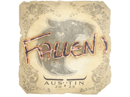 Sticker | FalleN | Austin 2025