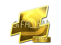 Sticker | FalleN (Gold) | Atlanta 2017