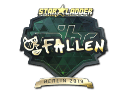 Sticker | FalleN (Gold) | Berlin 2019